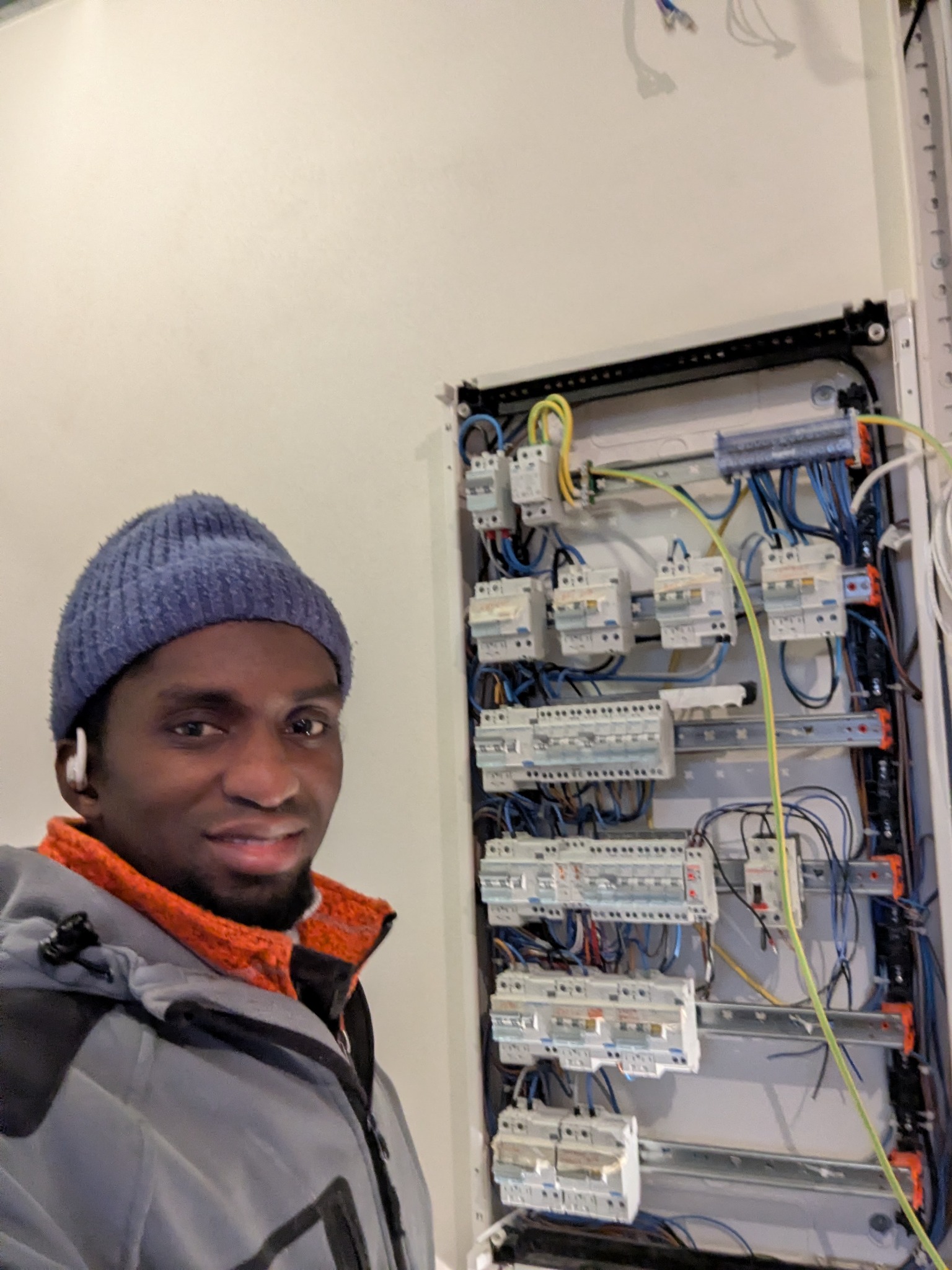 Control panel installation